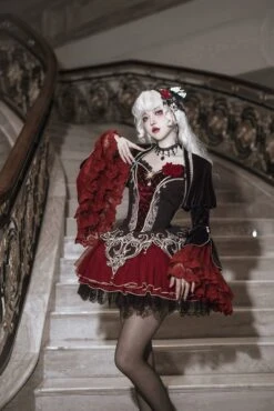 Bloodmoon Gothic Lolita Jumper Skirt -LOLITA Shop O1CN013Ay0jz1YRhNspmATL 655493056 c8ec10d1 c72b 403d 8aab c847170be863