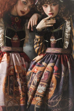 [Pre-order] Kaikiya Circus Troupe Gothic Lolita Jumper Skirt -LOLITA Shop O1CN014IjJlT2GOLIcutHmu 57119005