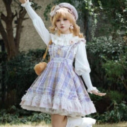 Endless Summer Madras Check High Waist Jumper Skirt 27 Endless Summer Madras Check High Waist Jumper Skirt -LOLITA Shop O1CN014T8RTR1b2uWFEvfJo 1965673408.jpg 400x400 727539e6 ff38 47df 9a4e e7dff8e8410a