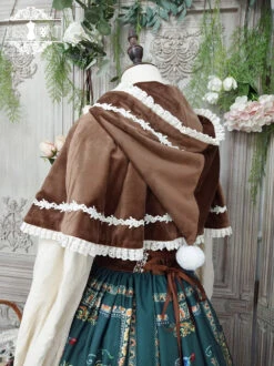 [Pre-order] Bavarian Girl Country Style Hooded Cloak -LOLITA Shop O1CN014qS7g52GOLHjNxsa7 57119005
