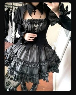 LOLITA Duke Of The Trap Rabbit Striped Dress -LOLITA Shop O1CN014xZuBT1bCX5jPEkK5 143013429 468cd589 7f5e 4ed7 a513 dcd59e6953c7