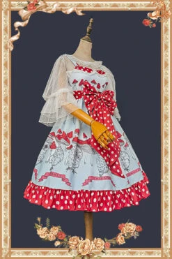 Mushroom Owl Polka Dot Jumper Skirt 26 Mushroom Owl Polka Dot Jumper Skirt -LOLITA Shop O1CN0150gCs61WerUef6Nyn 11942814 ce8e6d57 8343 4f87 b5d3 4edb3d6309e0