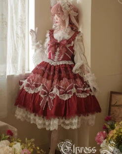 Holy Jewel Ribbon And Lace Princess Dress -LOLITA Shop O1CN015Cn3op1uPKNPBDGp1 43566029
