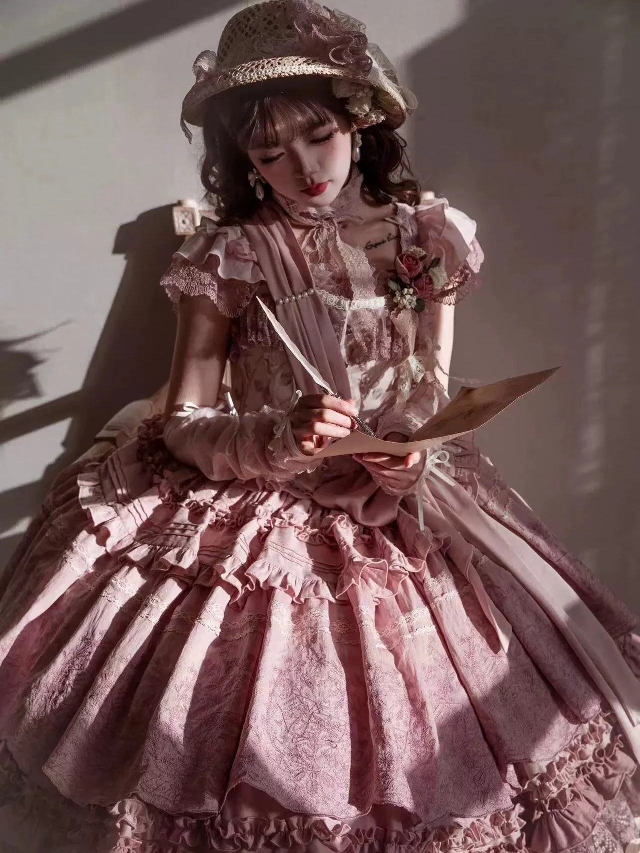 Fourteen-line Poem: Lace And Embroidered Skirt 15 Fourteen-line Poem: Lace And Embroidered Skirt - Image 13