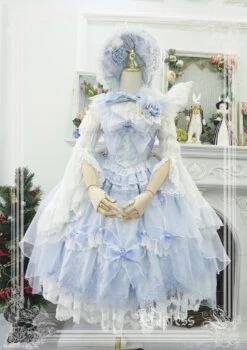 Holy Jewel Ribbon And Lace Princess Dress -LOLITA Shop O1CN0163dHb81uPKNQWc74t 43566029