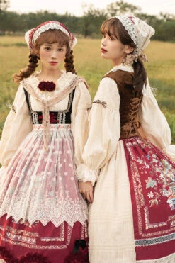 [Pre-order] Bavarian Girl Country-style Bone Vest -LOLITA Shop O1CN016mdqJC2GOLCk7qUz8 57119005