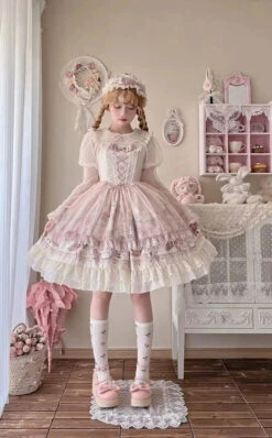 [Pre-order] Prologue Rose And Frill Jumper Skirt -LOLITA Shop O1CN016nZdS51wCAcbk9KFu 83566271 678d3336 4c72 4ed8 819a 3abcd4b8bd40
