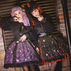 [Pre-order] Clown Revival Night Lace Blouse [Buy Together For 20% Off] -LOLITA Shop O1CN016oztxY2GOL8OZxqwF 57119005