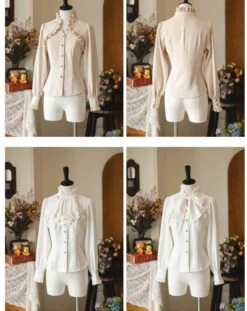 [Pre-order] Forest Letter Elegant Blouse [Buy Together For 20% Off] -LOLITA Shop O1CN016wC9Na2IEODwbQUY4 482929254