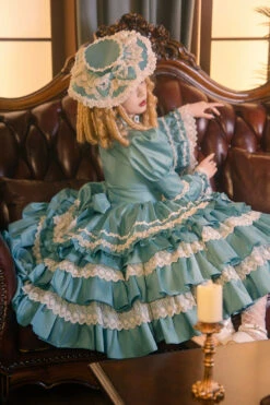 [Pre-orders Available Until 1/19] Eternal France Doll Princess Sleeve Dress -LOLITA Shop O1CN0177PnMn1ioH4cnuwLf 1967364459