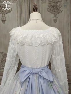 [Pre-order] Find Fragrance Lace Square Neck Blouse -LOLITA Shop O1CN017XHjop2GOLKMR6bAB 57119005