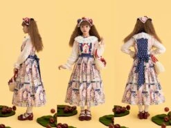 Sweet Home Fairytale Collared Jumper Skirt -LOLITA Shop O1CN017uPjuX2CHEt7mSrNM 671178448