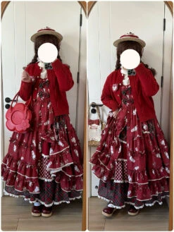 [Pre-orders Available Until 1/23] Sweet Berry Rabbit Jumper Skirt -LOLITA Shop O1CN017zFfNJ2GOLbHoDgUu 57119005 d2f8fc0c 85ef 4893 8400 90f4e38274fc