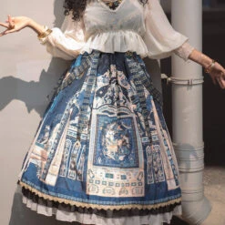 [Pre-order] Twilight Egyptian Lolita Side Chiffon Skirt -LOLITA Shop O1CN018MFZo82GOLGhu7aIr 57119005