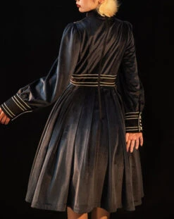 Evening Prayer Velvet Stand Collar Dress -LOLITA Shop O1CN018hAFrY25h9hbDcr0j 2200541717557