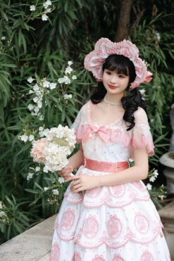 [Pre-order] Tulip Round Window Embroidered Three-tier Jumper Skirt -LOLITA Shop O1CN0195jbEF28AabWktZ6I 1790657892 276902e4 67d8 4d1d ba12 7265da9a1f4b