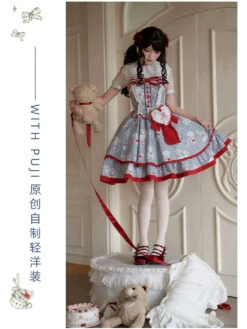 Bear Tea Party 2-tiered Ruffle Jumper Skirt -LOLITA Shop O1CN019JRhbJ2CZ6NPGQrt3 2528448487 8acd7b01 8888 4348 8408 73ab847a47d8