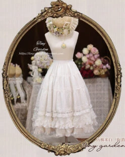 [Outlet] French Girly 2way Apron Skirt [simple Type] -LOLITA Shop O1CN019VCUyu1FteYH7kmjG 32520545 1