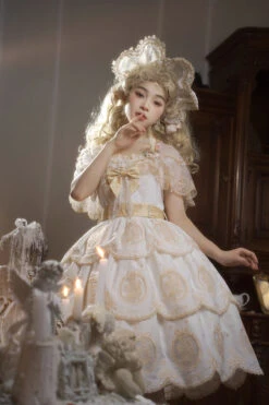 [Pre-order] Tulip Round Window Embroidered Three-tier Jumper Skirt -LOLITA Shop O1CN019VpgNU28AabbsiZAz 1790657892 539df204 d7c1 4f25 b90a 656bfcdf0b6b