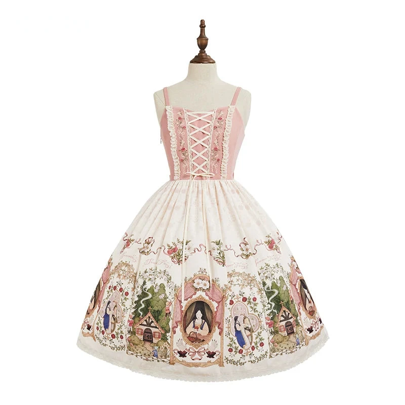 Rosy Cheeks Snow White Jumper Skirt 4 Rosy Cheeks Snow White Jumper Skirt - Image 2