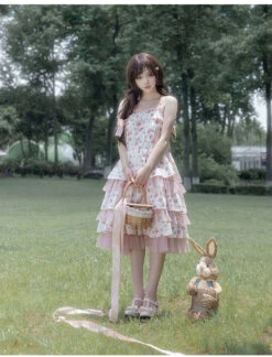 Love Bear Tulle Frill Jumper Skirt 15 Love Bear Tulle Frill Jumper Skirt -LOLITA Shop O1CN019yPeO82CZ6N1ni3wK 2528448487