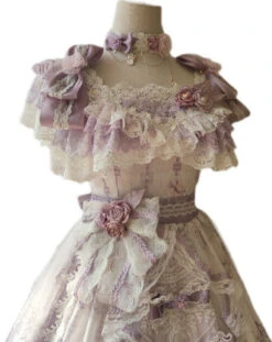 Secret Key Rococo Flower Princess Dress Full Set -LOLITA Shop O1CN01Ar6LhL2LCxVfavyBE 2208000529657