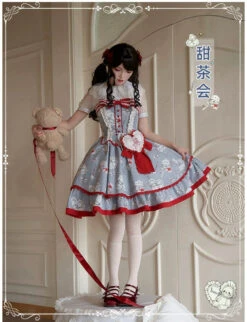 Bear Tea Party 2-tiered Ruffle Jumper Skirt -LOLITA Shop O1CN01BGSKJS2CZ6NQjYAbT 2528448487 56fc4ab8 5b4a 452c 9f1f 8fe39431f8a0