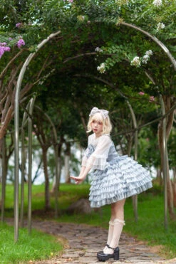 Big Ribbon 8-tier Ruffle Jumper Skirt 33 Big Ribbon 8-tier Ruffle Jumper Skirt -LOLITA Shop O1CN01BGlu0g1WerNxCuiRG 11942814 6d72b2b6 3c97 4574 b23d 28292a6d4aa0