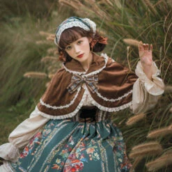 [Pre-order] Bavarian Girl Country Style Hooded Cloak -LOLITA Shop O1CN01BQOBtl2GOLHXWSY1X 57119005