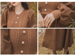 Retro-colored French Girly Puff Free Dress -LOLITA Shop O1CN01BQRGC91Xm13PHH1YE 153312965