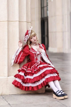 [Pre-orders Available Until 1/19] Eternal France Doll Princess Sleeve Dress -LOLITA Shop O1CN01BRGlav1ioH4b2eehh 1967364459