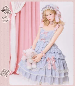[Pre-orders Available Until 12/18] Lace Figure Tiered Jumper Skirt -LOLITA Shop O1CN01BcRsg92CO6v6QNdiI 2812918463 213acdb9 8798 4066 beb8 3028e1e14780