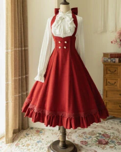 Classical 2way High Waist Jumper Skirt -LOLITA Shop O1CN01Brb68N2IENvScL4Gz 482929254