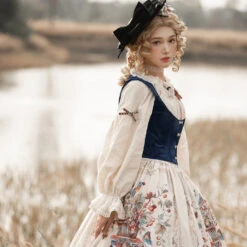 [Pre-order] Bavarian Girl Country-style Bone Vest -LOLITA Shop O1CN01ByjOBL2GOLCprVILA 57119005