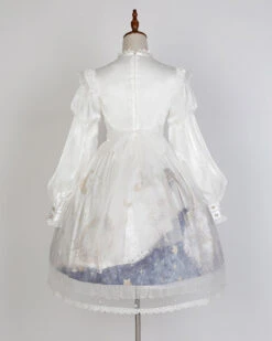 Soft Chiffon Angel Print Dress 21 Soft Chiffon Angel Print Dress -LOLITA Shop O1CN01C3qeJW1jmGebkOqxu 290794590