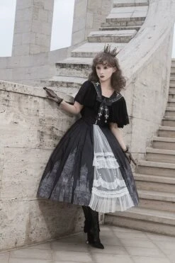 Tower Of Silence Cross Jumper Skirt And Cape -LOLITA Shop O1CN01CK8C1k1jmGt8cC9wV 290794590 66796f07 27cf 471b 8a30 130cc7ce4f0f