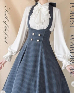 Classical 2way High Waist Jumper Skirt -LOLITA Shop O1CN01CKaArC2IENvPMgLo5 482929254