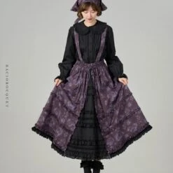 [Pre-orders Until 9/9] Bouquets For Autumn Days Strap Skirt -LOLITA Shop O1CN01CWDeCS2JleRHXeX6U 2703379462