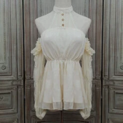 [Pre-order] Twilight Egyptian Lolita Halter Neck Blouse With Arm Sleeves -LOLITA Shop O1CN01CXwBEo2GOLGcBeXGj 57119005