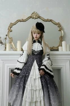Black Witch Elegant Gothic Lolita Jumper Skirt -LOLITA Shop O1CN01CczXUk1jmGvCF9UZ1 290794590
