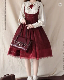 Fontainebleau Checkered High Waist Jumper Skirt -LOLITA Shop O1CN01CxFoBy1OM45V3FWIK 1741691690 5602ee89 54b6 41a6 a529 60f33bd097fb