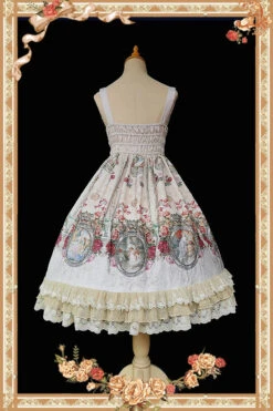 Royal Mural Color Rose Jumper Skirt 41 Royal Mural Color Rose Jumper Skirt -LOLITA Shop O1CN01CyVck31WerL9CG407 11942814