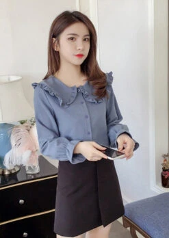 Soft Ruffle Blouse -LOLITA Shop O1CN01D49n3R2MVZ0tDCWI7 902369833