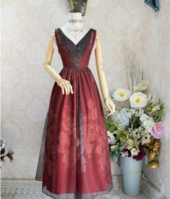 [Sales Period Ended] Porcelain Flower Garden Oil Painting Long Jumper Skirt -LOLITA Shop O1CN01DIW4951LQF3hh7EEq 55631293