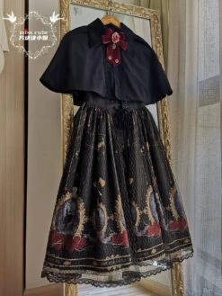The Red Shoes Gothic Lolita Cloak -LOLITA Shop O1CN01DJoGhr1THYQOYQIKA 555372357