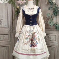 [Pre-order] Bavarian Girl Country-style Bone Vest -LOLITA Shop O1CN01DWgyiQ2GOLCr38Qkf 57119005