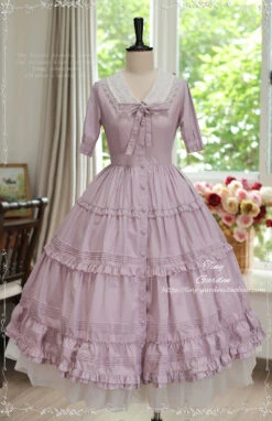 [Pre-order] Lecia French Girly Short Sleeve Dress -LOLITA Shop O1CN01Do2TWE1FtepM4XmGI 32520545