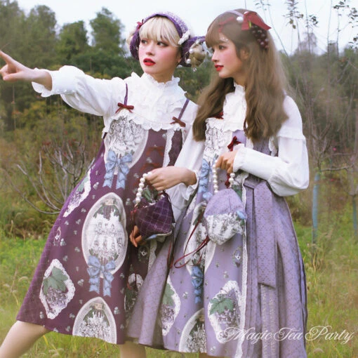 Vineyard Classical Lolita Jumper Skirt