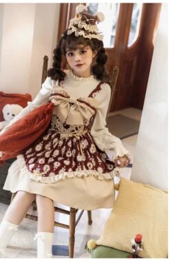 Calm Circus Troupe Big Ribbon Jumper Skirt -LOLITA Shop O1CN01EXntGC2CZ6HyesOjx 2528448487 90bd5938 4940 472d 8d67 5bcab0f400a9