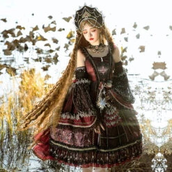 [Pre-order] Elegant Palace Print Retro Lolita Dress -LOLITA Shop O1CN01EYV2wZ2H88oYZOK82 0 item pic